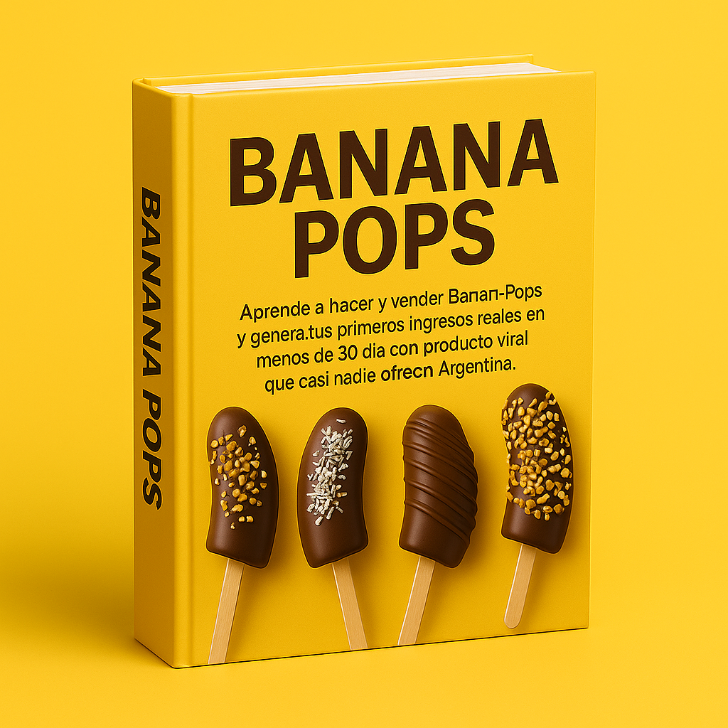 EBOOK BANANA POPS + 6 BONUS DE REGALO